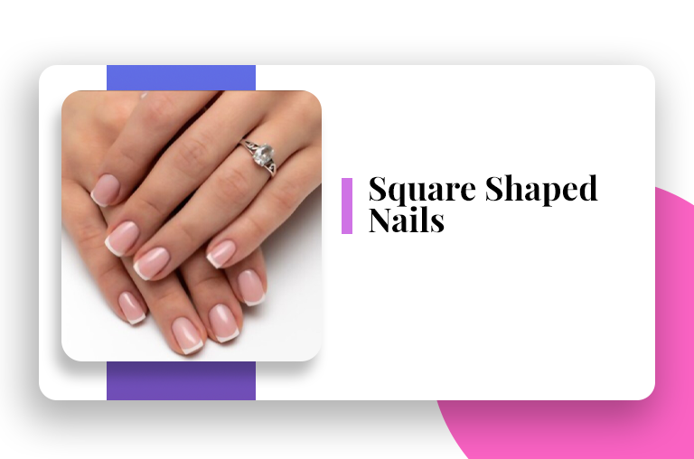 square shaped nails